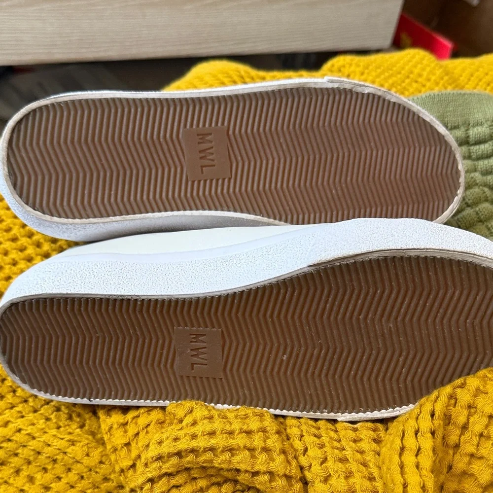 Madewell Cream Women's Sneakers - Picture 4 of 5
